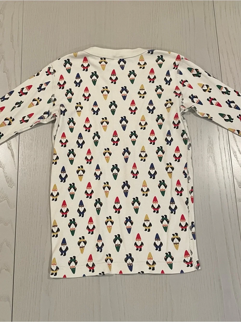 Hanna Andersson HannaJams Long John Pajama Set Rainbow Gnomes - Size 14 160
